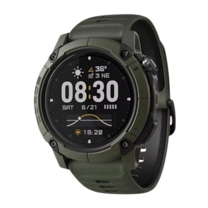 Coros Nomad Multi-Sport with Green Silicone Strap Sports Men GPS Smartwatch